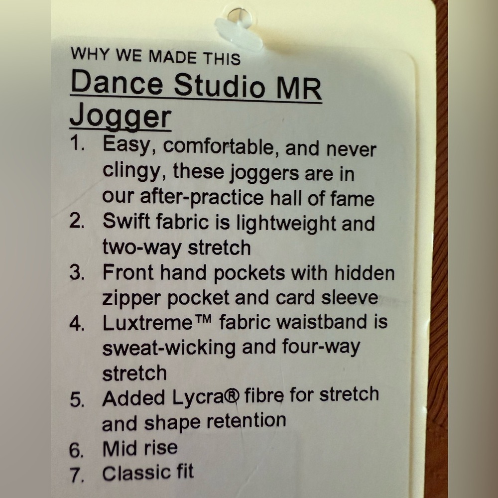 🤎🧡Lululemon Dance Studio Mid-Rise Jogger in Ancient Copper 🧡🤎 - Picture 10 of 11